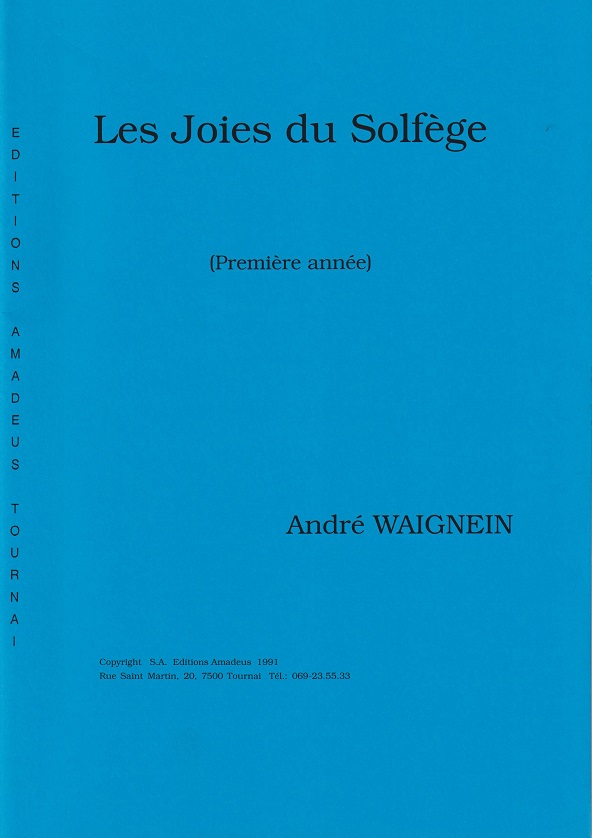 Les Joies du Solfège - Vol.1