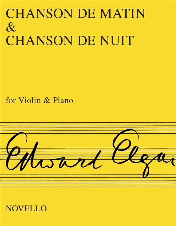 Chanson de Matin & Chanson de Nuit, Op.15