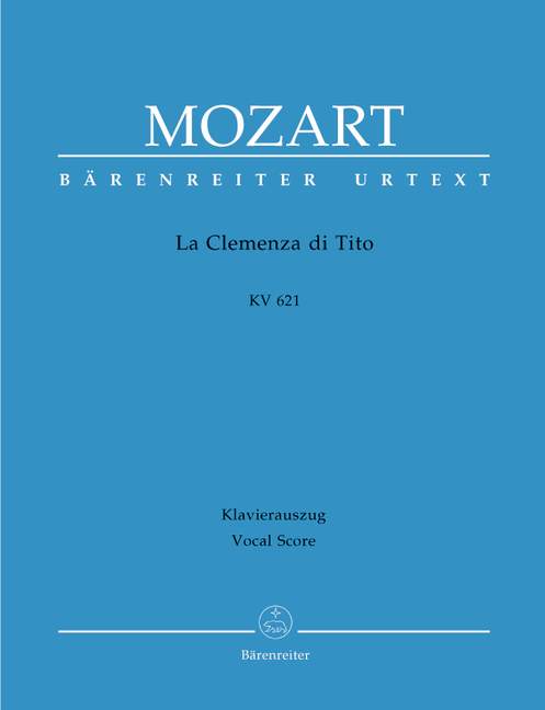 La Clemenza di Tito, KV.621 (Vocal score)