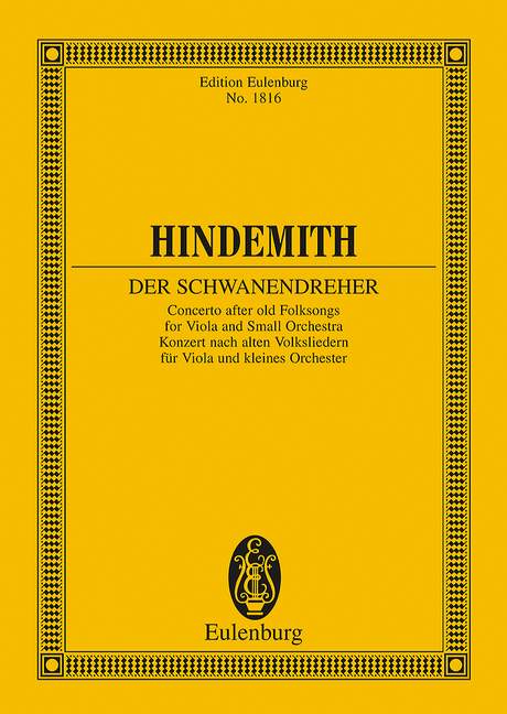 Der Schwanendreher (Study score)