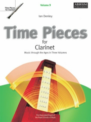 Time Pieces for Clarinet -– Vol.3