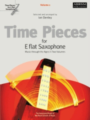 Time Pieces for E flat Saxophone – Vol.1