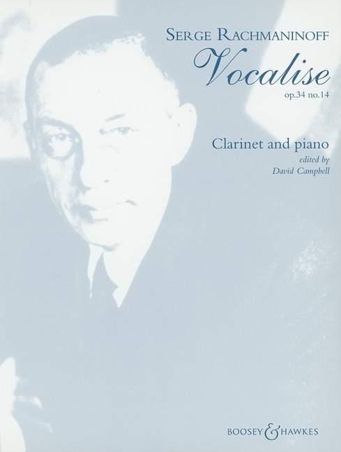 Vocalise, Op.34 no.14 - Clarinet