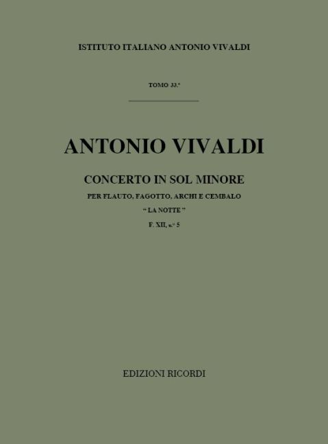 Concerto in g, RV.104 - La notte