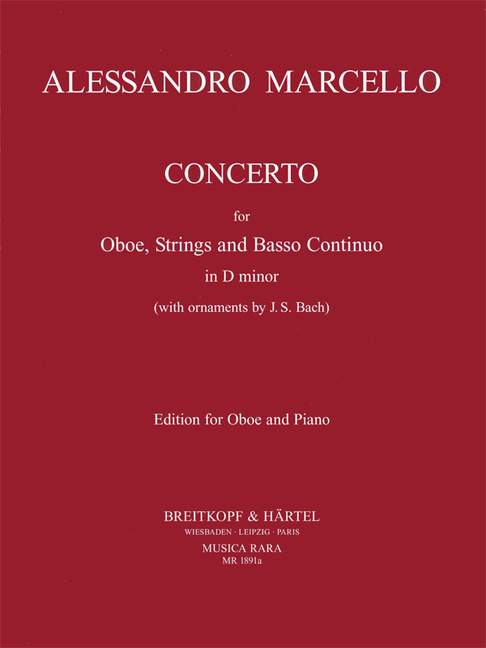 Concerto in D minor (Piano reduction)