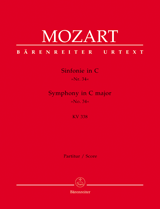 Symphony No.34, KV.338 (Full score)