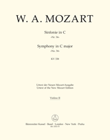 Symphony No.34, KV.338 (Violin 2 part)