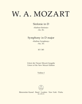 Symphony No.35, KV.385 (Violin 1 part)