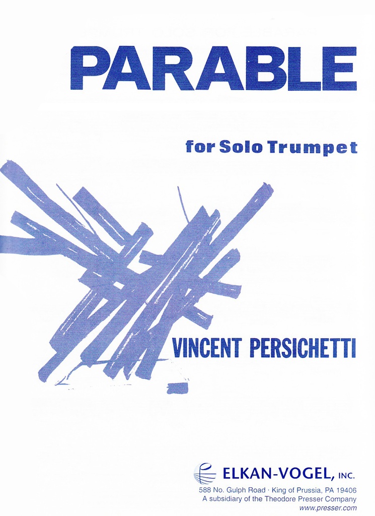 Parable for solo trumpet (XIV, Op.127)