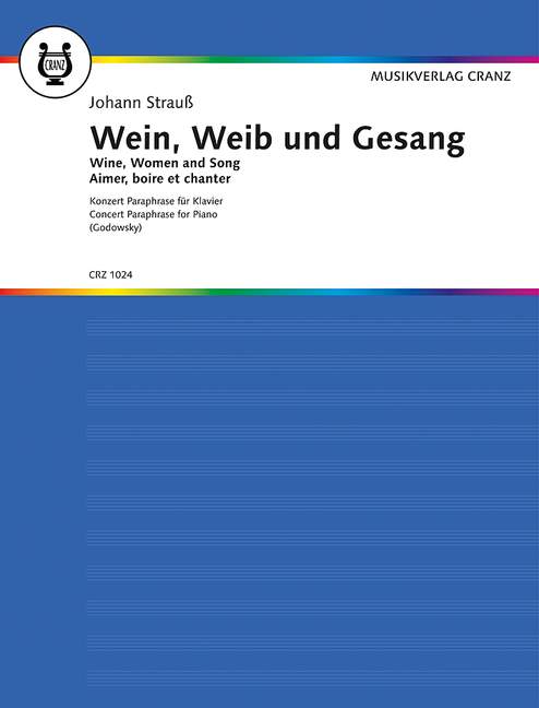 Konzert Paraphrasen from Wein, Weib und Gesang