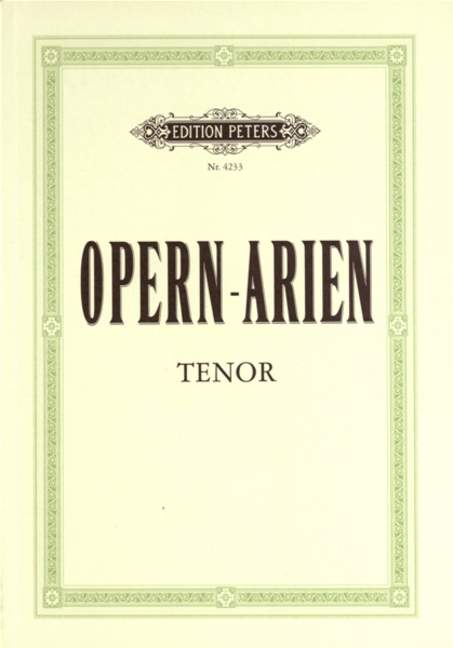 Opern Arien fur Tenor