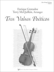 Tres valses poeticos (Score)