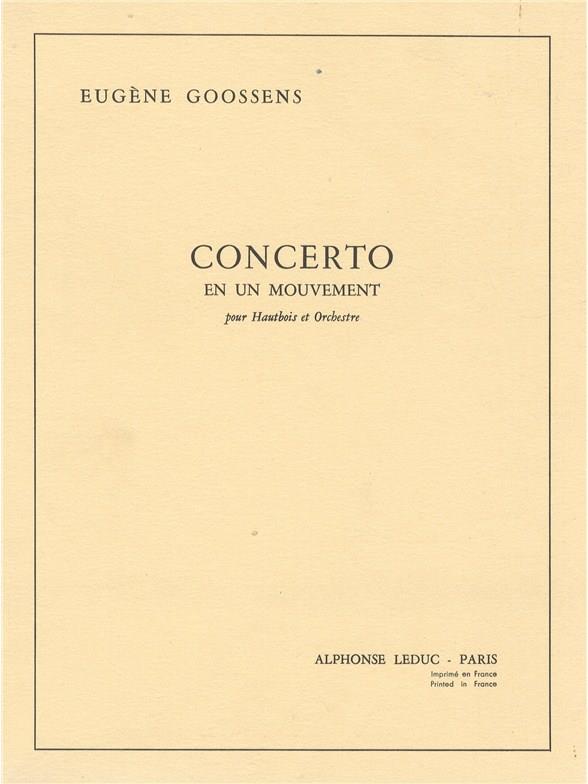 Concerto en un mouvement (Partition de poche)