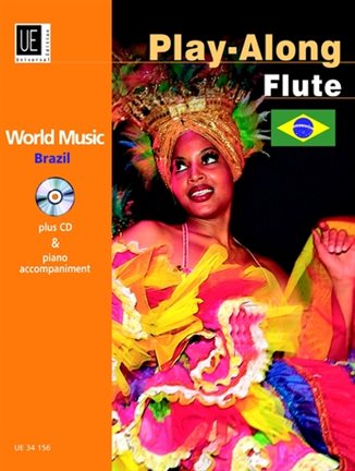 Play-along flute - world music Brasil