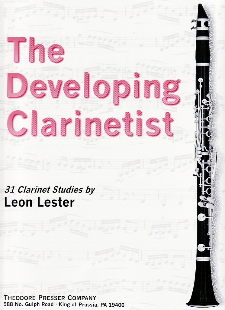 The Developing Clarinetist (31 Studies)