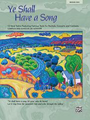 Ye shall have a song - 13 vocal Solos (Med-high)