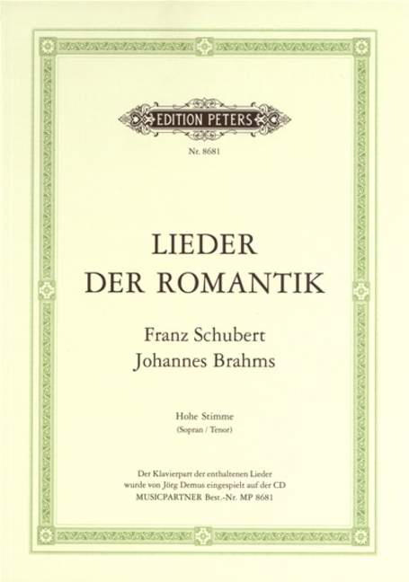 Lieder der Romantik (Hohe Stimme)