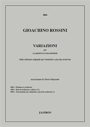 Variazioni in Do per clarinetto obbligato