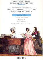 Grandi Operisti per Giovani Cantanti - Baritono