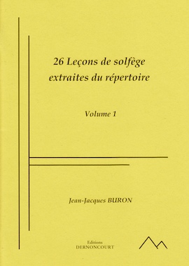 26 Leçons de Solfège Extraites du Répertoire en Clé de Sol (Solfège - Vol. 1)
