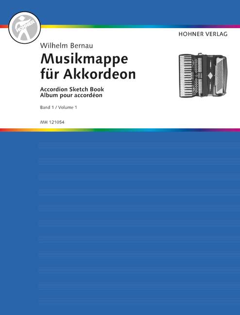 Musikmappe für Akkordeon - Vol.1