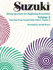 Suzuki String Quartets for Beginning Ensembles - Vol.2