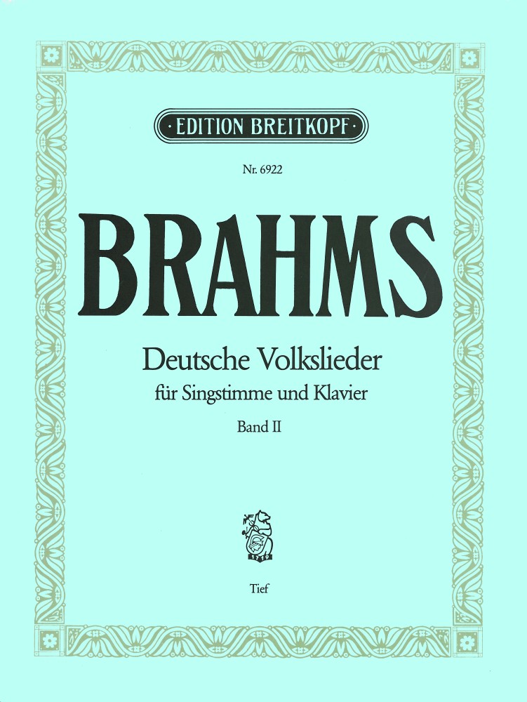 German Folk Songs, WoO.33 - Vol.2: No.22 - 42 (Low voice)