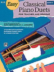 Easy Classical Piano Duets for Teacher and Student - Vol.2