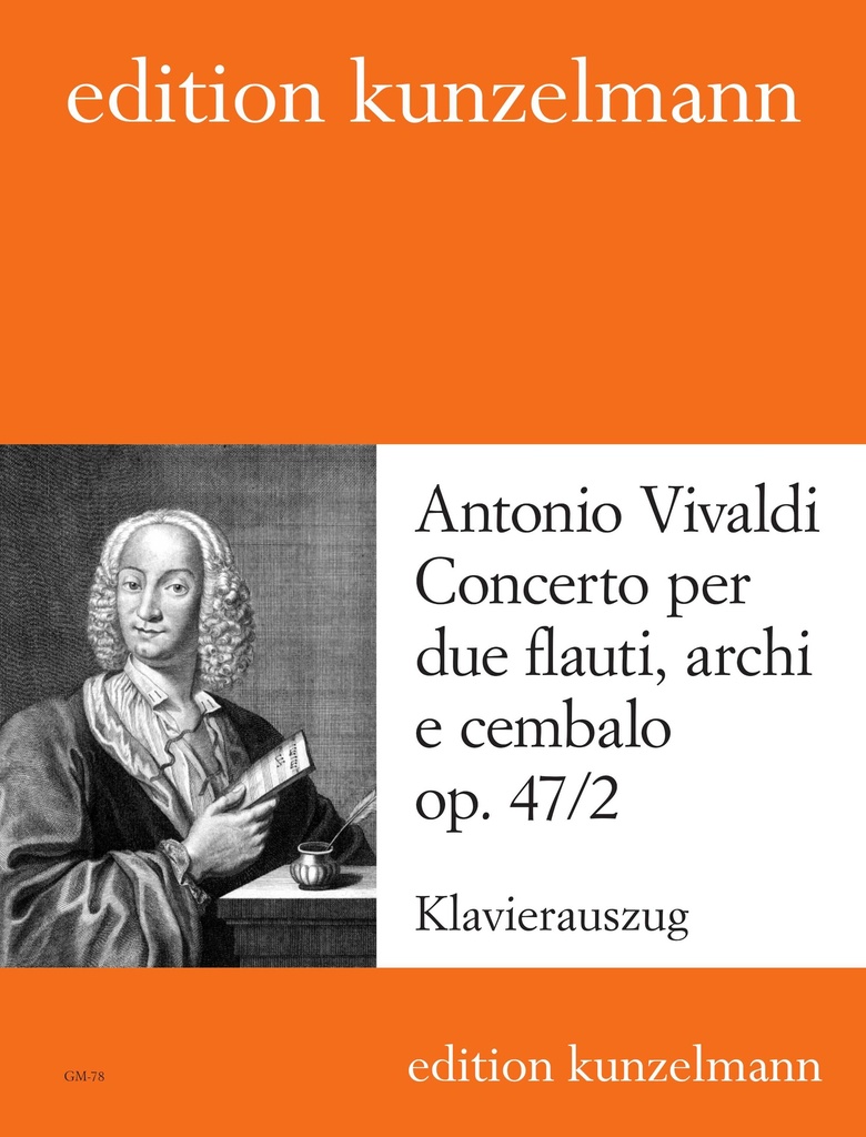 Concerto in C, Op.47/2 per 2 Flauti, Archi e Cembalo