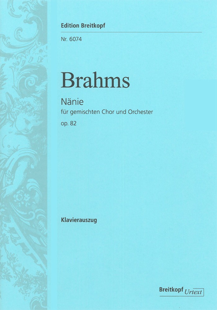 Naenie, Op.82 (Vocal score)