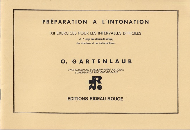 Préparation à l'Intonation