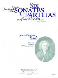 6 Sonates et partitas, BWV.1002-1004-1006