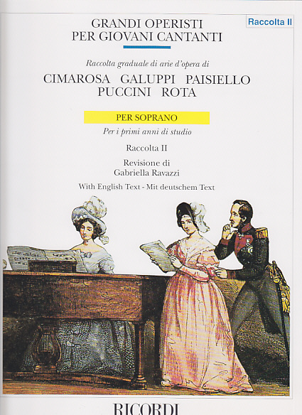 Grandi Operisti per Giovani Cantanti - Soprano 2