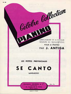 Se Canto (Pianino 108)