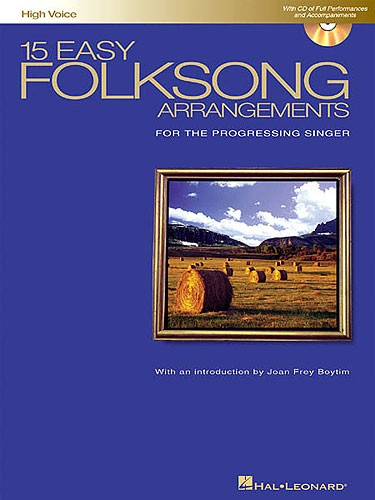 15 Easy Folksongs Arrangements (High voice)