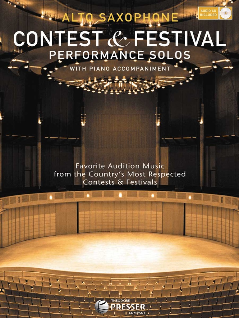 Contest & festival performance solos - Altosaxophone