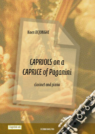 Capriols on a caprice of Paganini