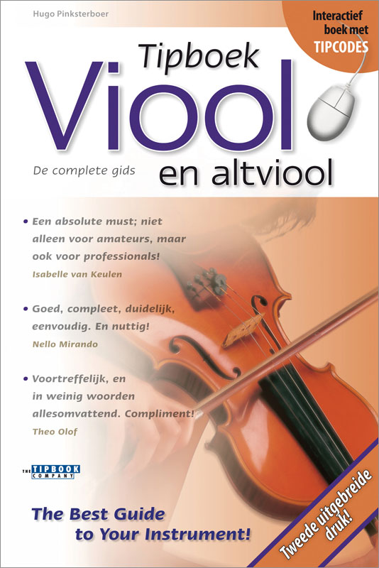 Tipboek Viool en Altviool (2de uitgebreide druk)