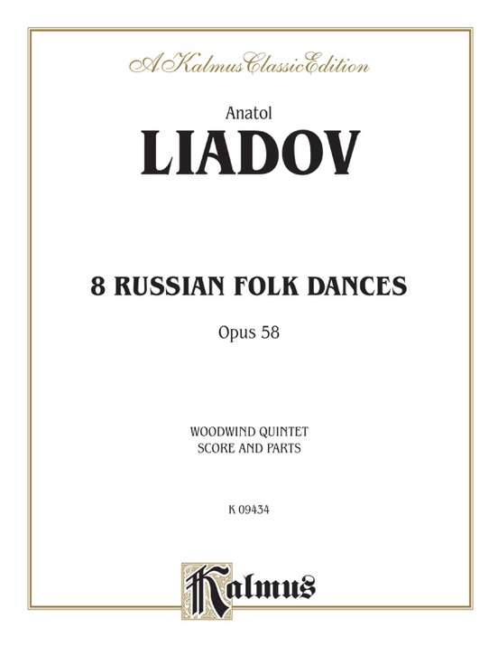 8 Russian Folk Dances, Op.58