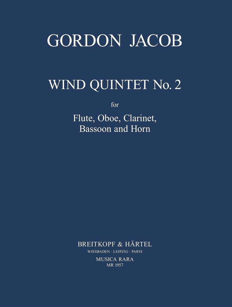 Wind Quintet No.2 (Score and parts)