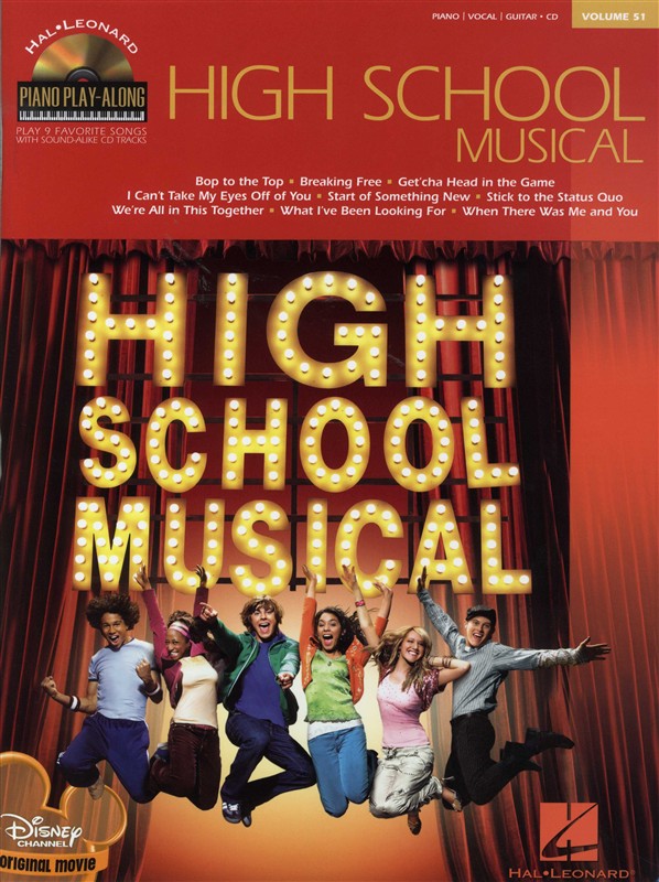 Piano Play-Along - Vol.51: High School Musical