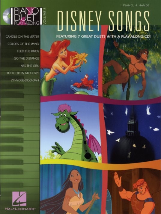 Piano Duet Play-Along - Vol.6: Disney Songs