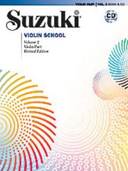 Suzuki Violin School - Vol.2 (Violin part & cd)