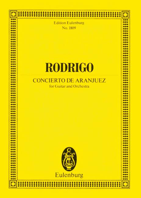 Concierto de Aranjuez (Study score)