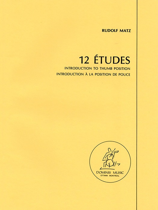 12 Etudes (Introduction to thumb position)