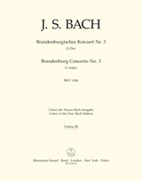 Brandenburg Concerto No.3, BWV.1048 (Violine 3)