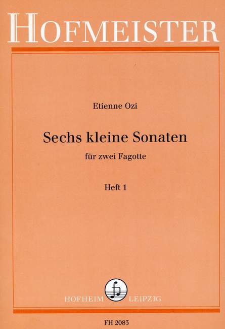 6 Kleine Sonaten - Vol.1 (1-3)