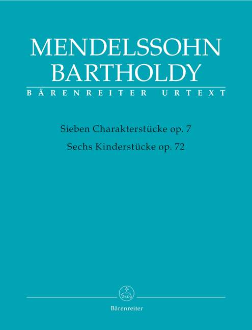 7 Charakterstücke, Op.7, 6 Kinderstücke, Op.72