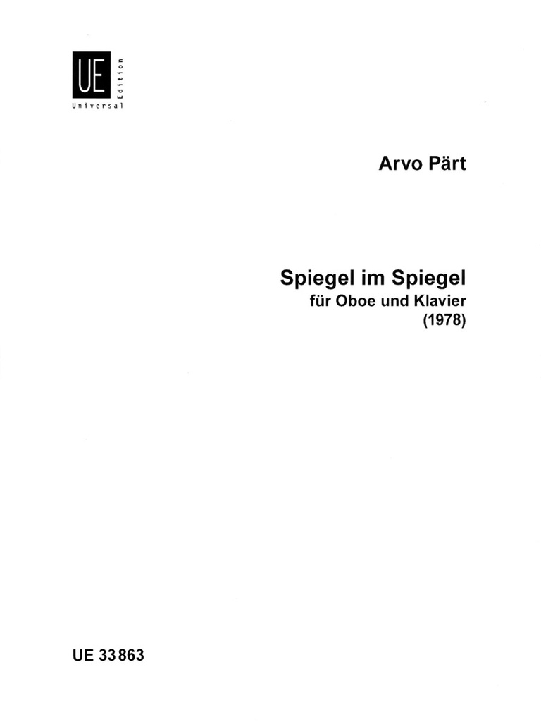 Spiegel im Spiegel (Oboe)