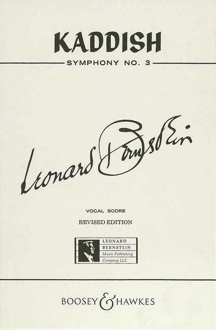 Symphony No.3 (Kaddish) - Vocal score